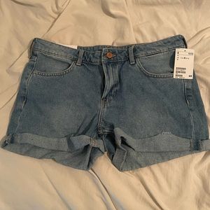 H&M denim shorts